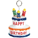 Birthday Party Supplies: Birthday Cake Photo/Balloon Holder (6 ct) 